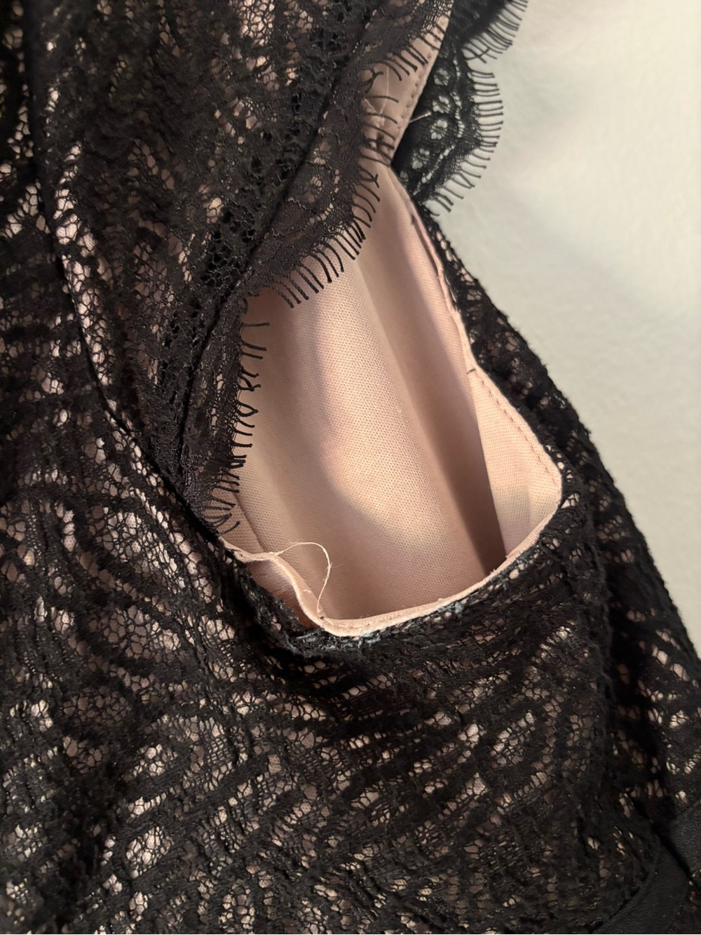 Adrianna Papell Black Lace Midi Dress - Picture 6 of 8